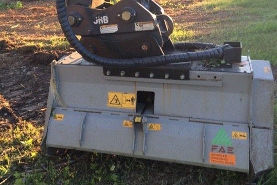 land clearing equipment FAE UML EX 150 Mulching Head